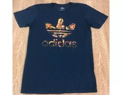 Camiseta Adidas - Azul Marinho - QWE77