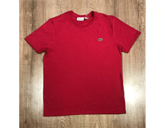 Camiseta Lacoste Lisa - Logo Verde - TGYUH325 - comprar online