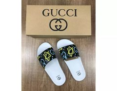 Chinelo Slide Gucci Branco - CSGB1