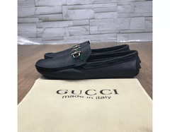 Mocassim Gucci Azul Marinho - JFNHRF na internet