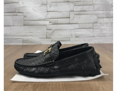 Mocassim Louis Vuitton - Diferenciado Preto Brilha... na internet