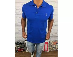 Polo Ralph Lauren Azul Bic com cavalo branco - PRL...