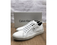 Sapatênis Calvin Klein - Branco - YFTGV71 - comprar online