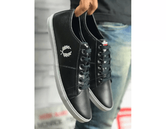 Sapatênis Fred Perry- Lateral Risco Cinza - SFP456 - llimports