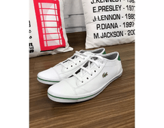 Sapatênis Lacoste - Branco/verde - CLB1245 - comprar online