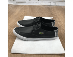 Sapatênis Lacoste Preto Brilhante - DDG86 - llimports