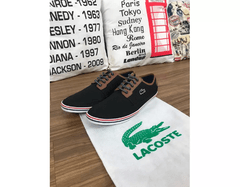 Sapatênis Lacoste - Preto - SLP1249 - comprar online