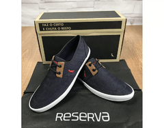 Sapatênis Reserva - Jeans Escuro - RFTF79