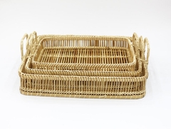 Bandeja MAU Bambu rectangular Natural - comprar online