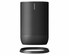 Sonos Move - Altavoz inteligente alimentado por batería, Wi-Fi y Bluetooth con Alexa incorporado - Negro