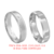 2343/2607-Aliança/anel, compromisso, namoro, prata 950, por encomenda, Uberlândia