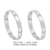 2604 - Aliança/anel, compromisso, namoro, prata 950, pronta entrega, Uberlândia