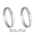 2616 - Aliança/anel, compromisso, namoro, prata 950, pronta entrega, Uberlândia