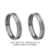 4216 - Aliança/anel, compromisso, namoro, aço inox 316, pronta entrega, Uberlândia