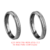 4320 - Aliança/anel, compromisso, namoro, aço inox 316, por encomenda, Uberlândia