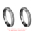 4326 - Aliança/anel, compromisso, namoro, aço inox 316, por encomenda, Uberlândia