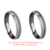 4326/4244 - Aliança/anel, compromisso, namoro, aço inox 316, por encomenda, Uberlândia