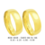 600R - Aliança de ouro para noivado e casamento.