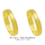 BO13- Alianças de ouro 18k, para noivado, casamento e bodas.