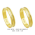 BO50- Alianças de ouro 18k, para noivado, casamento e bodas