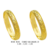 BO6 - Alianças de ouro 18k, para noivado, casamento e bodas.