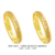 BV19- Alianças de ouro 18k amarelo e rosé, para noivado, casamento e bodas.