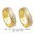 C226 - Alianças de ouro 18k amarelo, branco, rosé, para noivado, casamento e bodas.