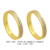 C303 - Alianças de ouro 18k amarelo, branco, rosé, para noivado, casamento e bodas.