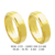 C435 - Aliança de ouro para noivado e casamento