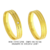 C571R/C271R: Alianças de ouro 18k/750, com brilhante(s) ou 10k/416 com zirconia(s), para noivado e casamento