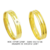 C571RP/C271RP: Alianças de ouro 18k/750, com brilhante(s) ou 10k/416 com zirconia(s), para noivado e casamento