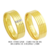 C578R/C278R: Alianças de ouro 18k/750, com brilhante(s) ou 10k/416 com zirconia(s), para noivado e casamento