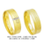 C579R/C279R: Alianças de ouro 18k/750, com brilhante(s) ou 10k/416 com zirconia(s), para noivado e casamento