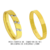 C580R/4-4R: Alianças de ouro 18k/750, com brilhante(s) ou 10k/416 com zirconia(s), para noivado e casamento