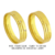 C584R/C284R: Alianças de ouro 18k/750, com brilhante(s) ou 10k/416 com zirconia(s), para noivado e casamento
