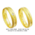 C588R/T88R: Alianças de ouro 18k/750, com brilhante(s) ou 10k/416 com zirconia(s), para noivado e casamento