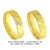 C704R/C404R: Alianças de ouro 18k/750, com brilhante(s) ou 10k/416 com zirconia(s), para noivado e casamento