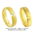 C711R/C411R: Alianças de ouro 18k/750, com brilhante(s) ou 10k/416 com zirconia(s), para noivado e casamento