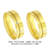C713R/C413R: Alianças de ouro 18k/750, com brilhante(s) ou 10k/416 com zirconia(s), para noivado e casamento