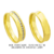 C720R/C420R: Alianças de ouro 18k/750, com brilhante(s) ou 10k/416 com zirconia(s), para noivado e casamento