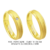 C729R/C429R: Alianças de ouro 18k/750, com brilhante(s) ou 10k/416 com zirconia(s), para noivado e casamento