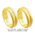 C731/C431: Alianças de ouro 18k/750, com brilhante(s) ou 10k/416 com zirconia(s), para noivado e casamento