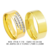 C754R/7-5RE: Alianças de ouro 18k/750, com brilhante(s) ou 10k/416 com zirconia(s), para noivado e casamento
