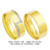 C757R/7-0R: Alianças de ouro 18k/750, com brilhante(s) ou 10k/416 com zirconia(s), para noivado e casamento