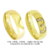 C797RL/C497RL: Alianças de ouro 18k/750, com brilhante(s) ou 10k/416 com zirconia(s), para noivado e casamento