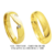 C900R/45R: Alianças de ouro 18k/750, com brilhante(s) ou 10k/416 com zirconia(s), para noivado e casamento