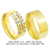C903R/7-5R: Alianças de ouro 18k/750, com brilhante(s) ou 10k/416 com zirconia(s), para noivado e casamento