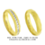 C907R-T136R: Alianças de ouro 18k/750, com brilhante(s) ou 10k/416 com zirconia(s), para noivado e casamento