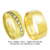 C908RL/6-6R: Alianças de ouro 18k/750, com brilhante(s) ou 10k/416 com zirconia(s), para noivado e casamento