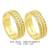 CBO29 - Alianças de ouro 18k, para noivado, casamento e bodas.